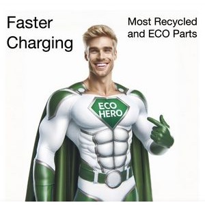 ALL NEW Eco Hero Fastest Charging Cable with light up logo