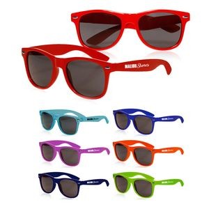 Mirage Sunglasses, Single color frames with UV400 Lenses.