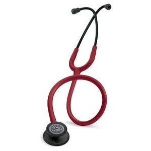3M™ Littmann® Classic III Burgundy Red Monitoring Stethoscope w/Black Finish