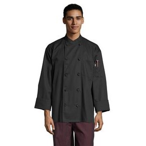 Uncommon Threads Unisex Black Soho Chef Coat