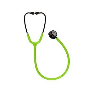 3M™ Littmann® Classic III Lime Green Monitoring Stethoscope w/Smoke Finish