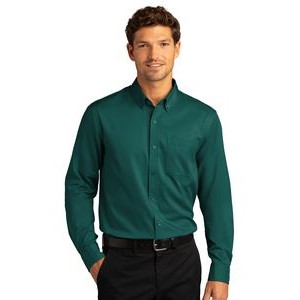 Port Authority® Men's Long Sleeve SuperPro React™ Twill Shirt