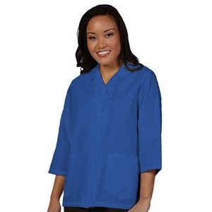 Fashion Seal Environmental Services & Housekeeping Women's Royal Blue Traditional Smock Shirt