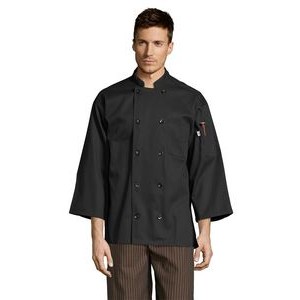Uncommon Threads Unisex Black ¾ Sleeve Chef Coat