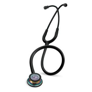 3M™ Littmann® Classic III Black Monitoring Stethoscope w/Rainbow Finish