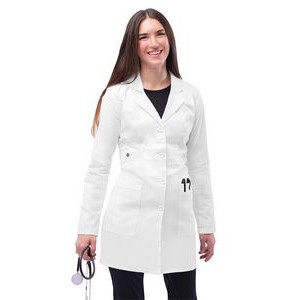 36'' Adar Universal Women's Tab-Waist Lab Coat