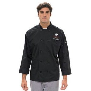 Edwards Industries Long Sleeve Mesh Back Chef Coat