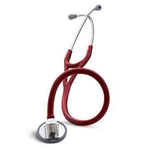 3M™ Littmann® Master Cardiology™ Burgundy Red Stethoscope w/Steel Finish