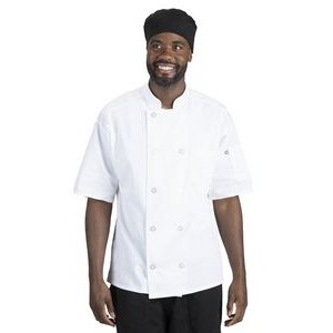 Edwards Industries 10-Button Short Sleeve Chef Coat