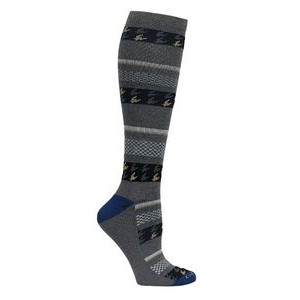 Cherokee Men's LX Support Knee High 15-20 mmHg Compression Socks