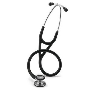 22'' 3M™ Littmann® Cardiology IV™ Black Diagnostic Stethoscope w/Steel Finish