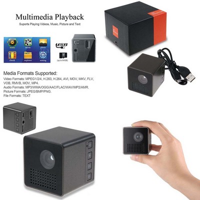 LED Micro Cube Projector