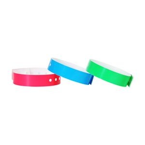Plastic Wristband - Stock L-Shaped