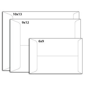 Envelope 6" x 9" Book, Catalog, 4 color process