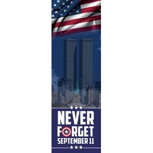 911 Special Memorial Edition Bookmark, Full Color, 16 Point, 2.75" x 8.5"