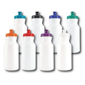 20 Oz. Bike Water Bottle w/Color Lid