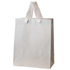 Gloss Euro Tote Bag w/ Ribbon Handle (8"x4"x10"x4")