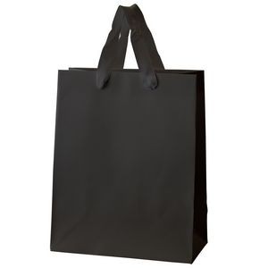 Matte Euro Tote Bag w/ Ribbon Handle (8"x4"x10"x4")