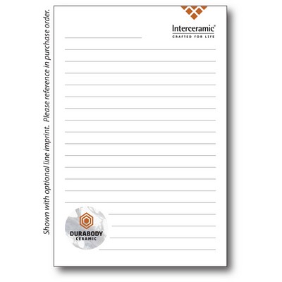 4" x 6" 50-Sheet Notepad