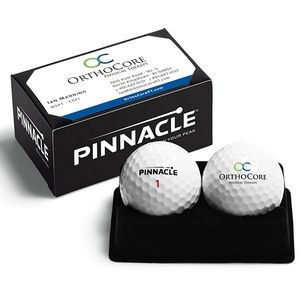 Pinnacle 2-Ball Business Card Box w/ Free Setup