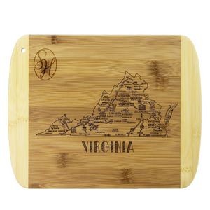 A Slice of Life Virginia Serving & Cutting Board