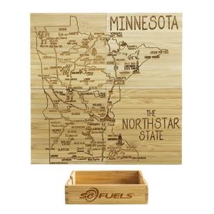 Minnesota Puzzle Coaster Set