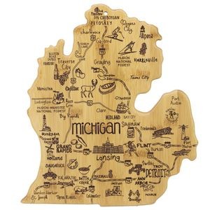 Destination Michigan Mitt Cutting & Serving Board
