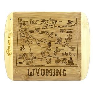 A Slice of Life Wyoming Serving & Cutting Board