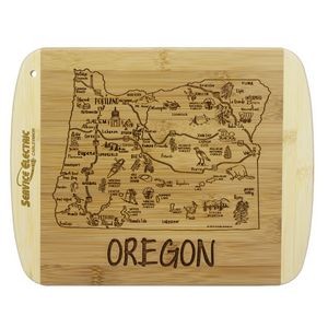 A Slice of Life Oregon Serving & Cutting Board