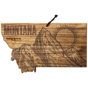 Rock & Branch® Origins Series Montana State Shaped Cutting & Serving Board