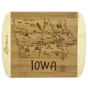 A Slice of Life Iowa Serving & Cutting Board