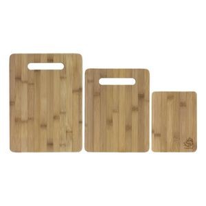 3-Piece Bamboo Cutting Board Set (13