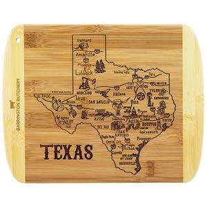 A Slice of Life Texas Serving & Cutting Board