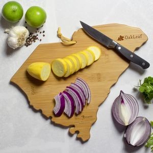 South Carolina State Shaped Cutting & Serving Board w/Artwork by Summer Stokes