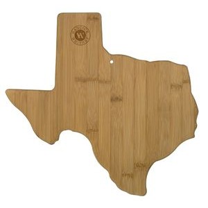 Texas State Bamboo Cutting & Serving Board