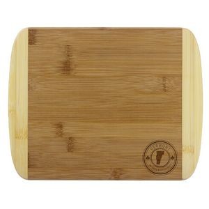Vermont State Stamp 2-Tone 11" Cutting Board