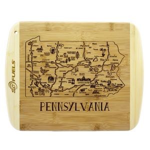 A Slice of Life Pennsylvania Serving & Cutting Board