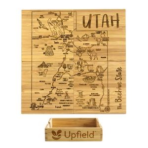 Utah Puzzle Coaster Set
