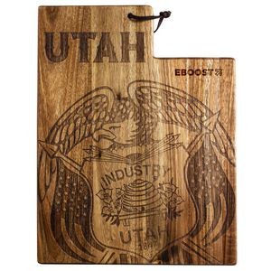 Rock & Branch® Origins Series Utah State Shaped Cutting & Serving Board