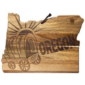 Rock & Branch® Origins Series Oregon State Shaped Cutting & Serving Board