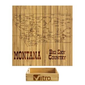 Montana Puzzle Coaster Set