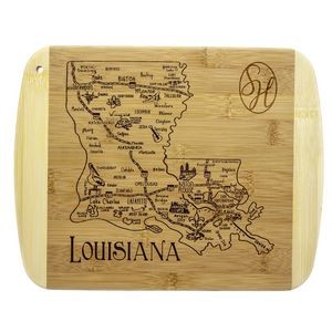 A Slice of Life Louisiana Serving & Cutting Board