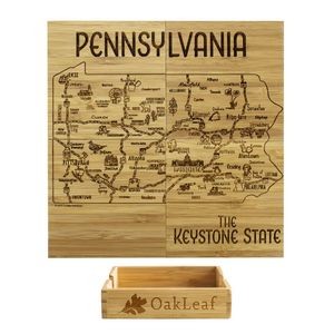 Pennsylvania Puzzle Coaster Set