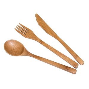 3-Piece Flatware Set - Knife, Fork, Spoon