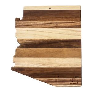 Rock & Branch® Shiplap Series Arizona State Shaped Wood Serving & Cutting Board