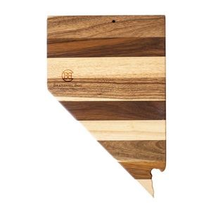 Rock & Branch® Shiplap Series Nevada State Shaped Wood Serving & Cutting Board