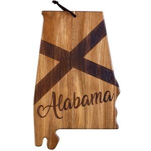 Rock & Branch® Origins Series Alabama State Shaped Wood Serving & Cutting Board