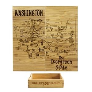 Washington Puzzle Coaster Set