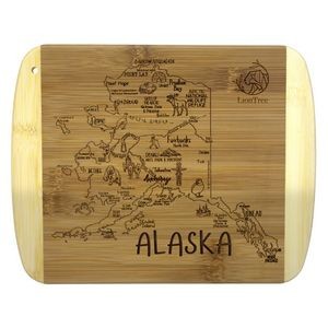 A Slice of Life Alaska Serving & Cutting Board