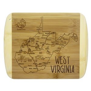 A Slice of Life West Virginia Serving & Cutting Board